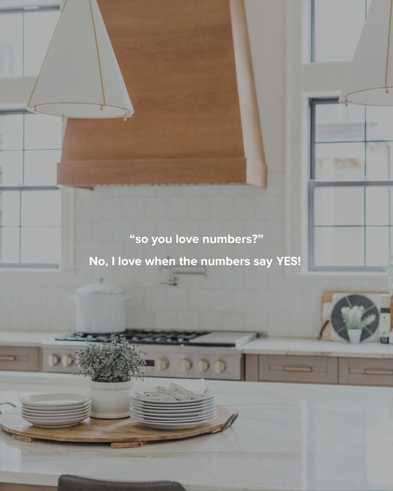 Read more about the article I Love When The Numbers Say Yes